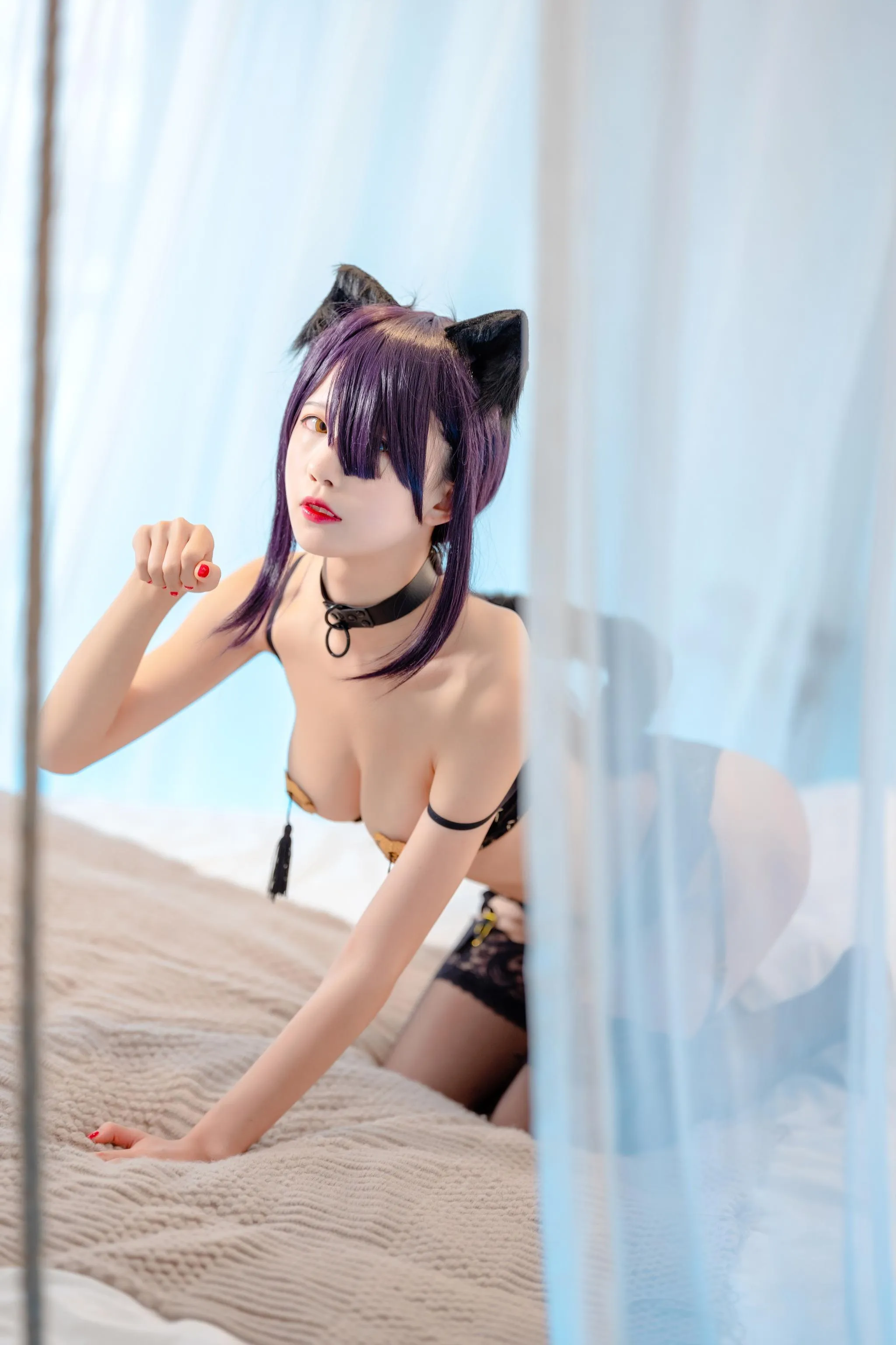 水淼Aqua – NO.09 黑猫 [30P]插图5